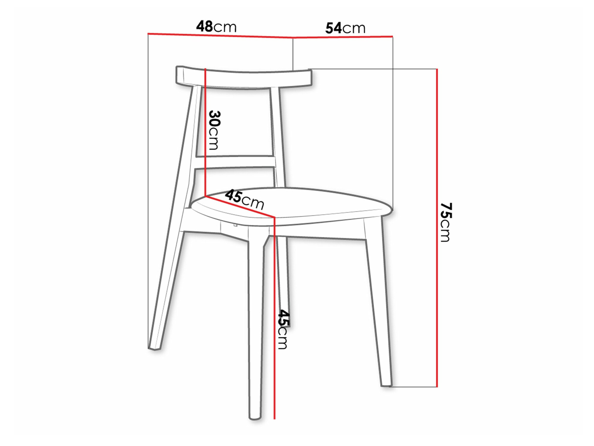 Chair Dearborn 104 (Magic Velvet 2217)