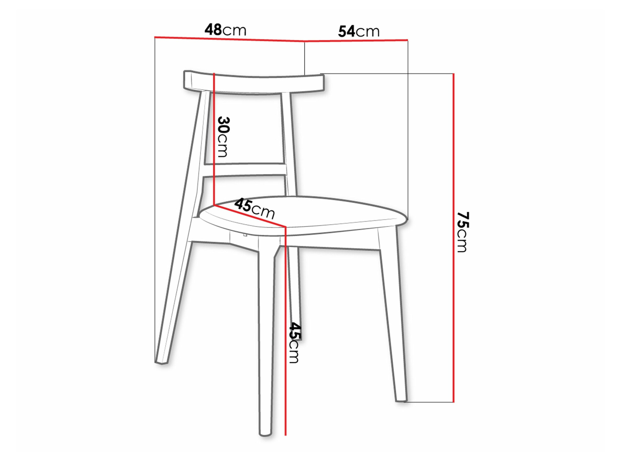 Chair Dearborn 104 (Magic Velvet 2217)