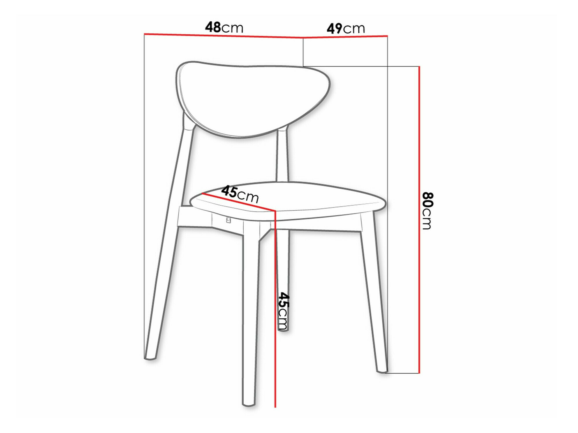 Chair Dearborn 103 (Magic Velvet 2225)