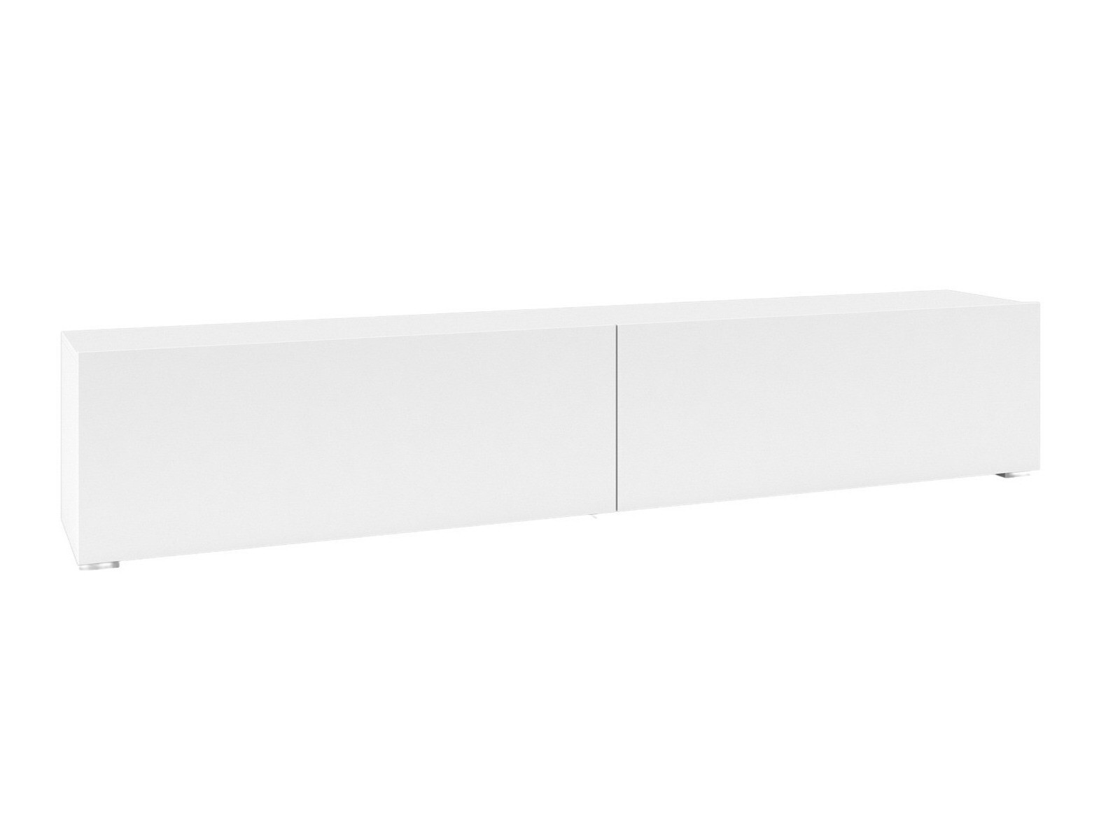 TV stand Revmiru 104 (White + Wotan Oak)