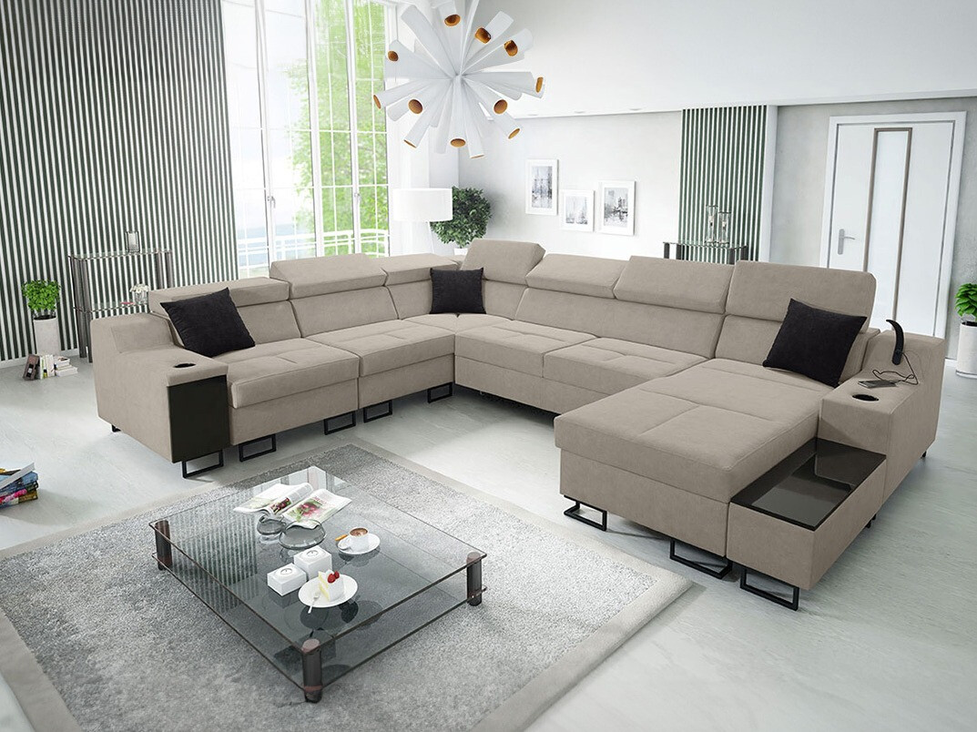 Corner sofa Sarasota 160 (Uttario Velvet 2979 + Uttario Velvet 2980)