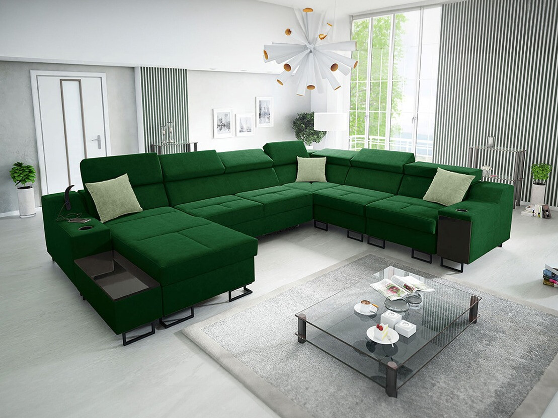 Corner sofa Sarasota 160 (Uttario Velvet 2951 + Uttario Velvet 2954)
