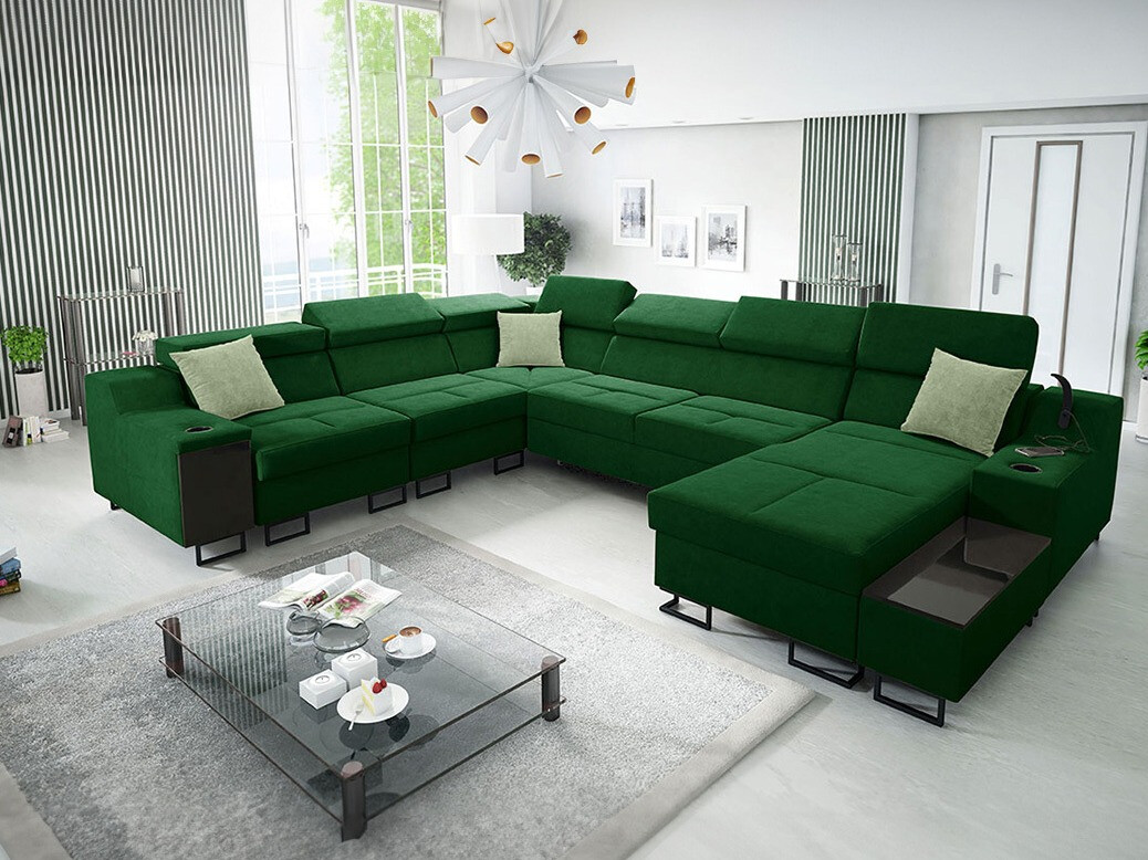 Corner sofa Sarasota 160 (Uttario Velvet 2951 + Uttario Velvet 2954)