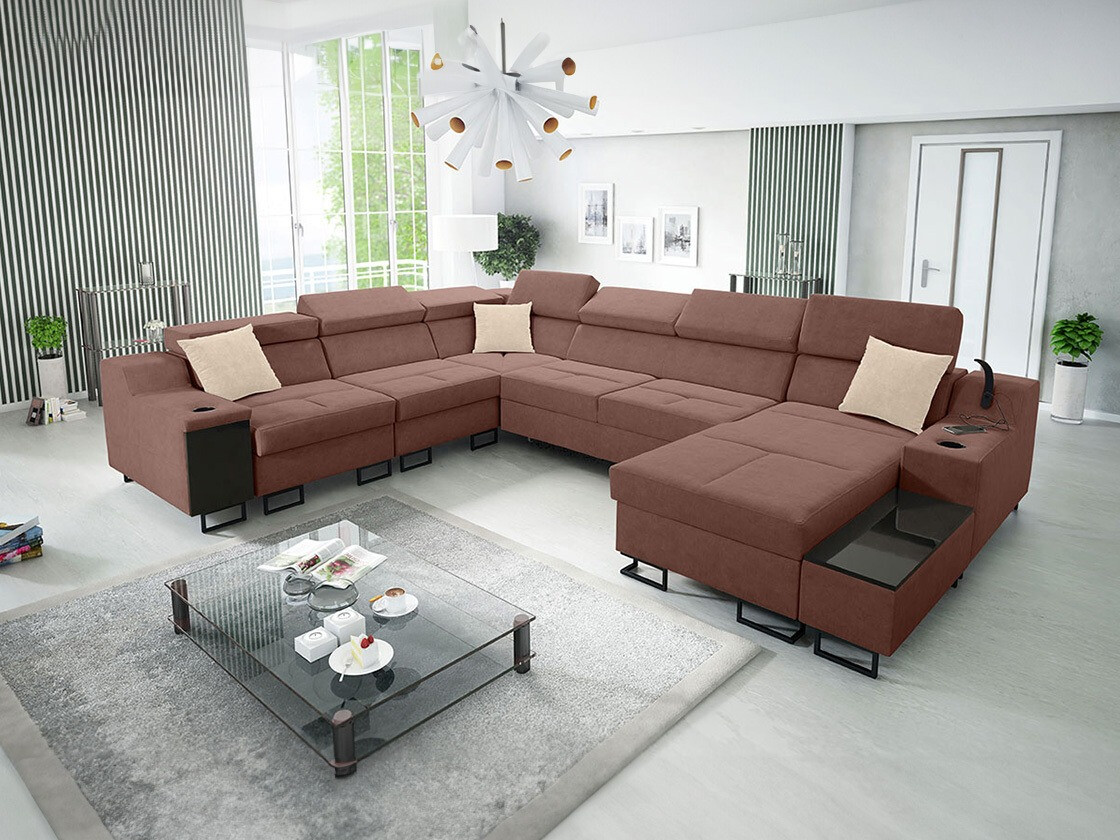 Corner sofa Sarasota 160 (Uttario Velvet 2955 + Uttario Velvet 2978)
