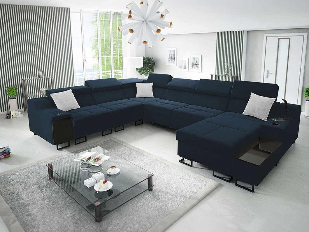 Corner sofa Sarasota 160 (Uttario Velvet 2967 + Uttario Velvet 2973)