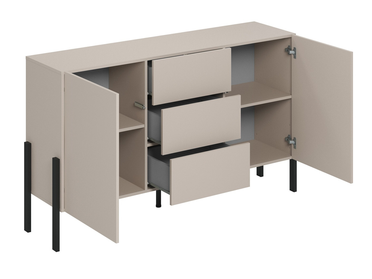 Chest of drawers Etsore 104 (Cashmere)