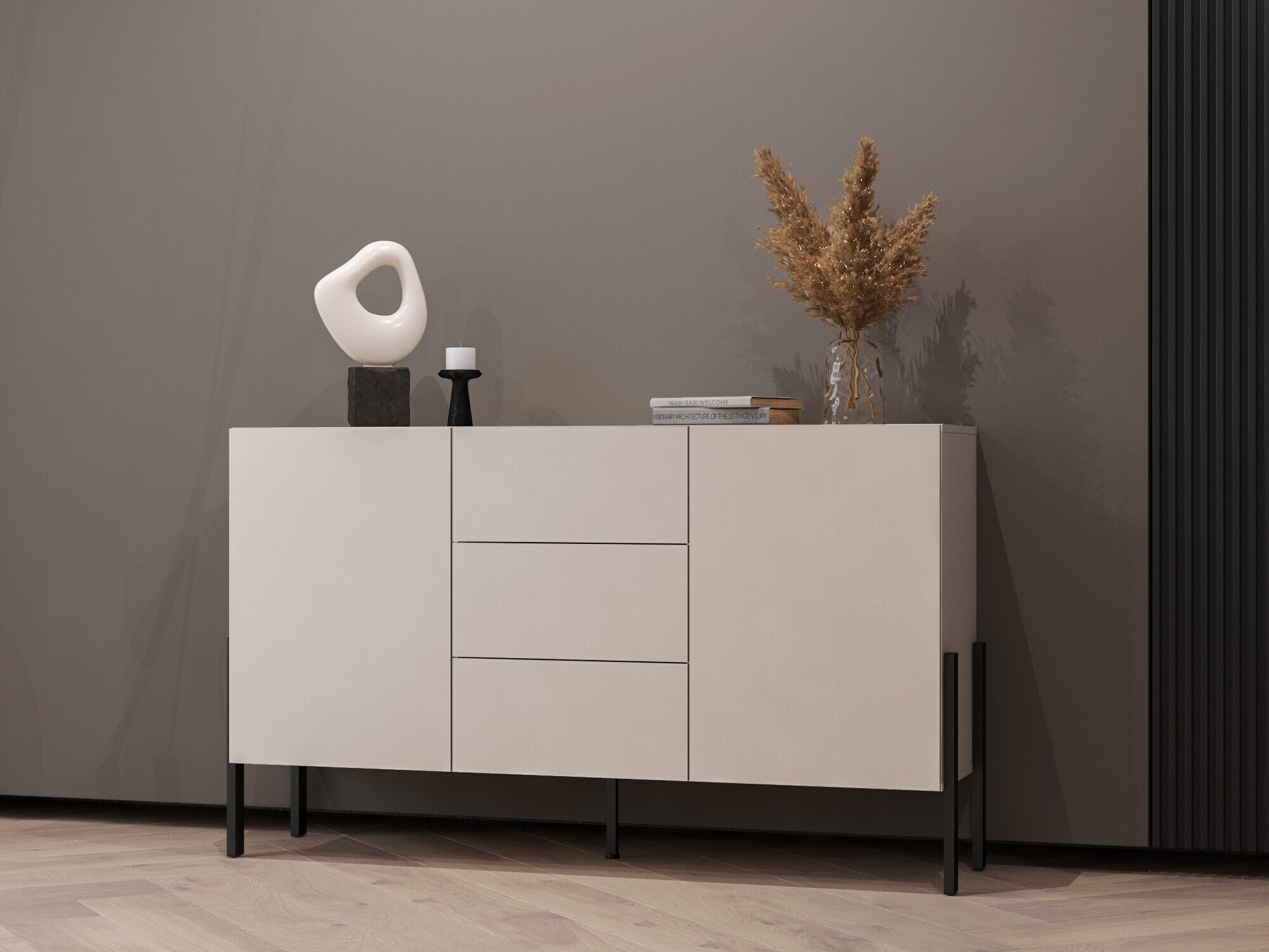 Chest of drawers Etsore 104 (Cashmere)