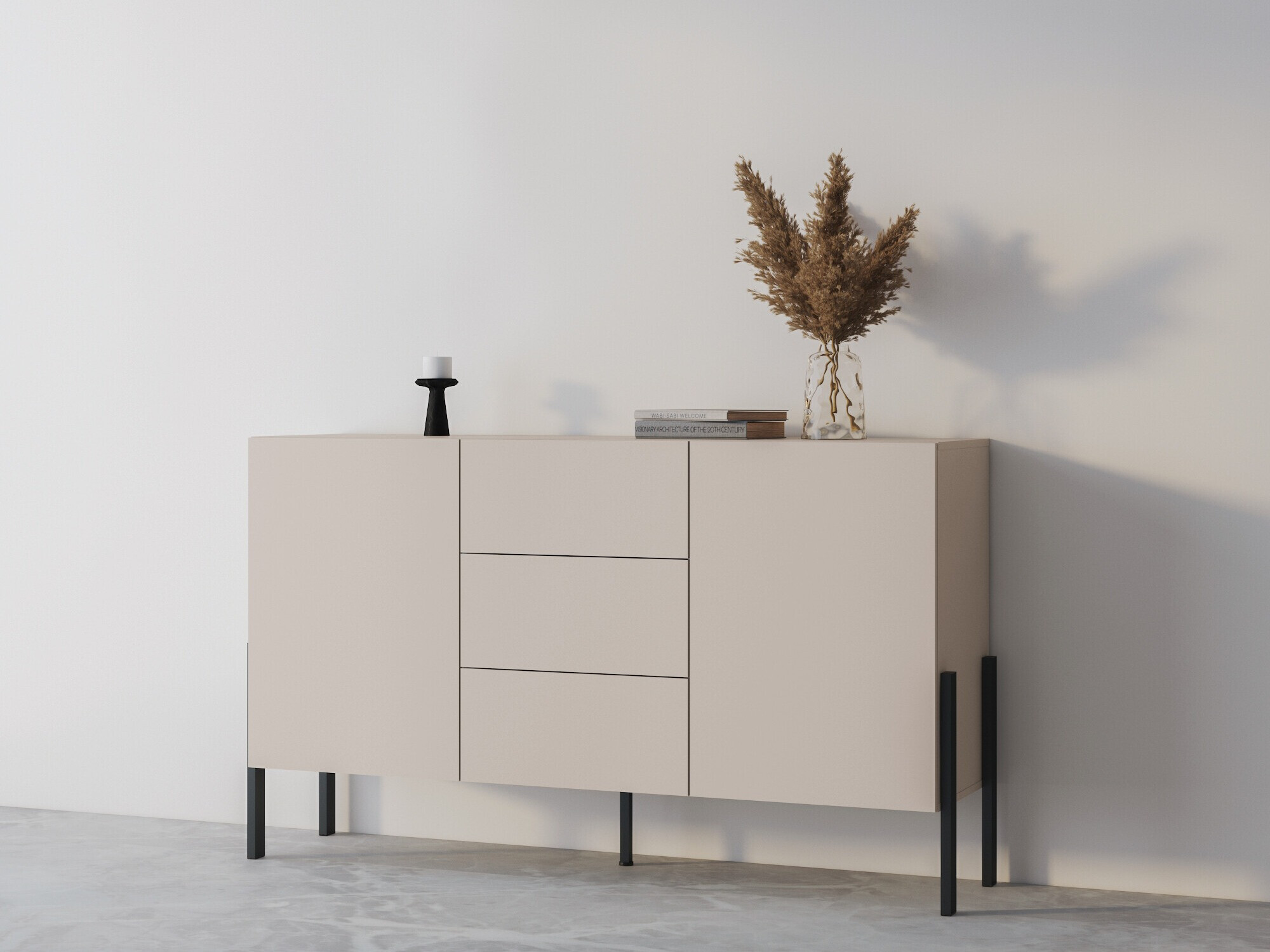 Chest of drawers Etsore 104 (Cashmere)