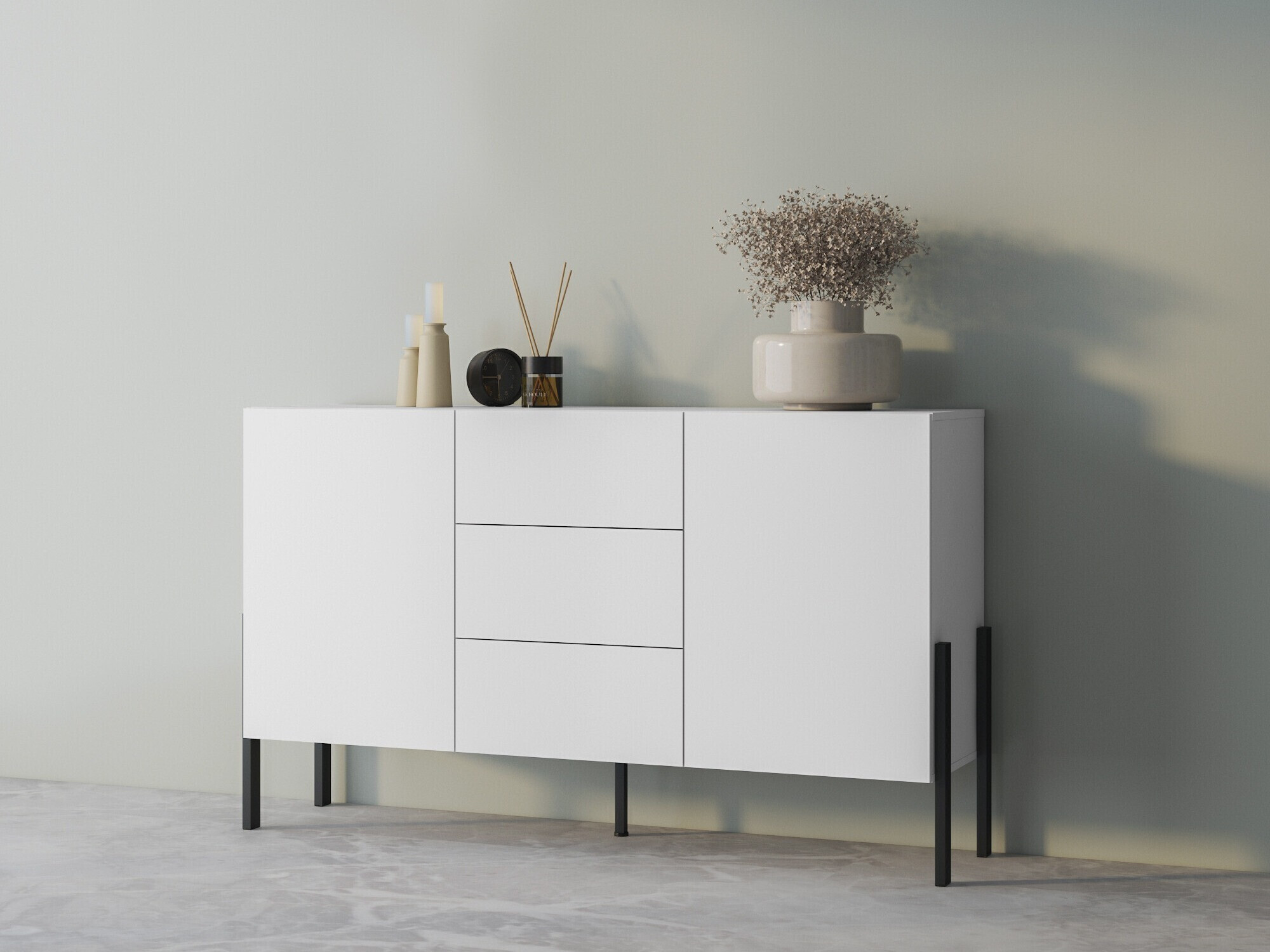 Chest of drawers Etsore 104 (White)