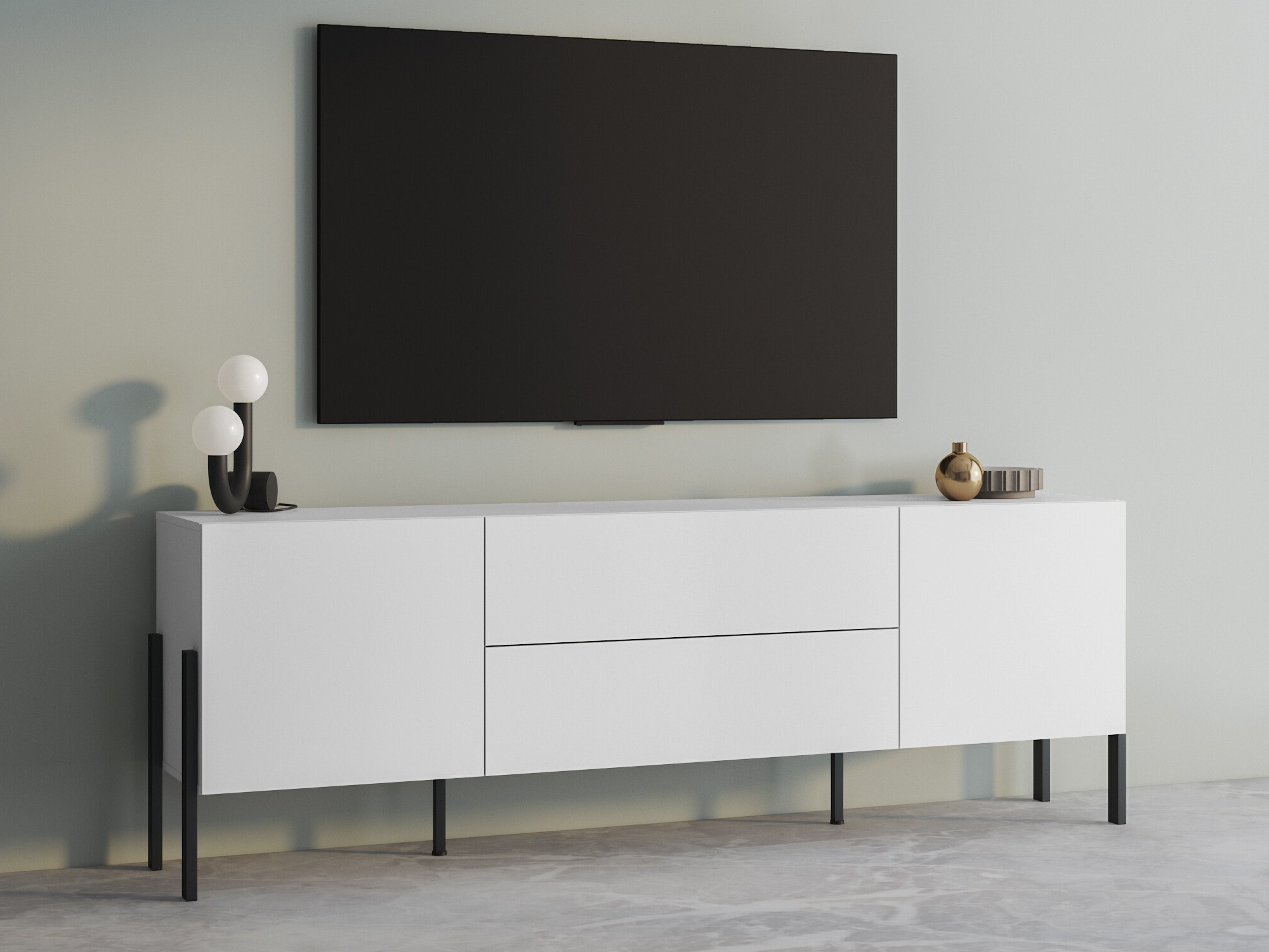 TV stand Etsore 102 (White)