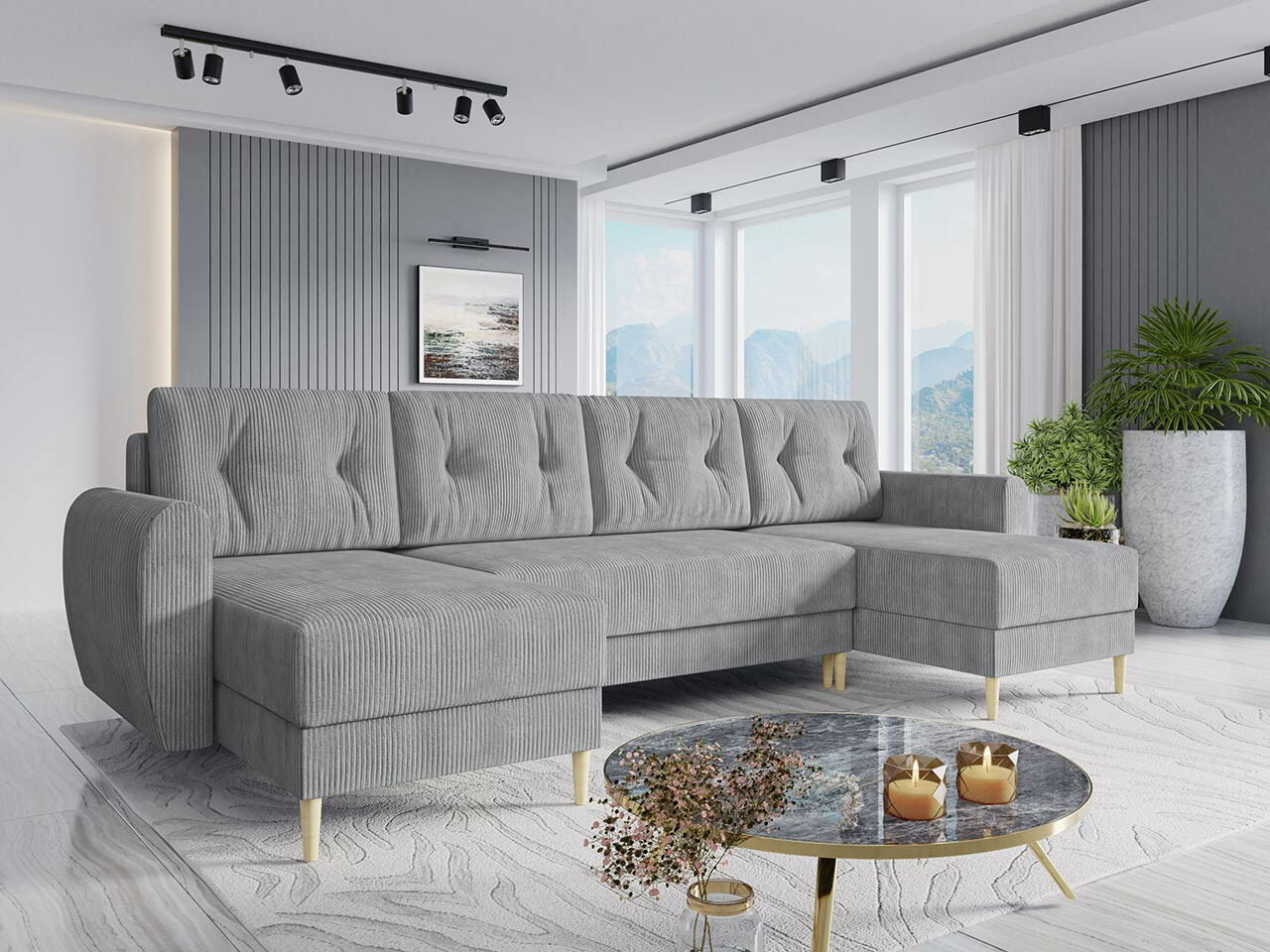 Corner sofa Memphis 140 (Poso 110)