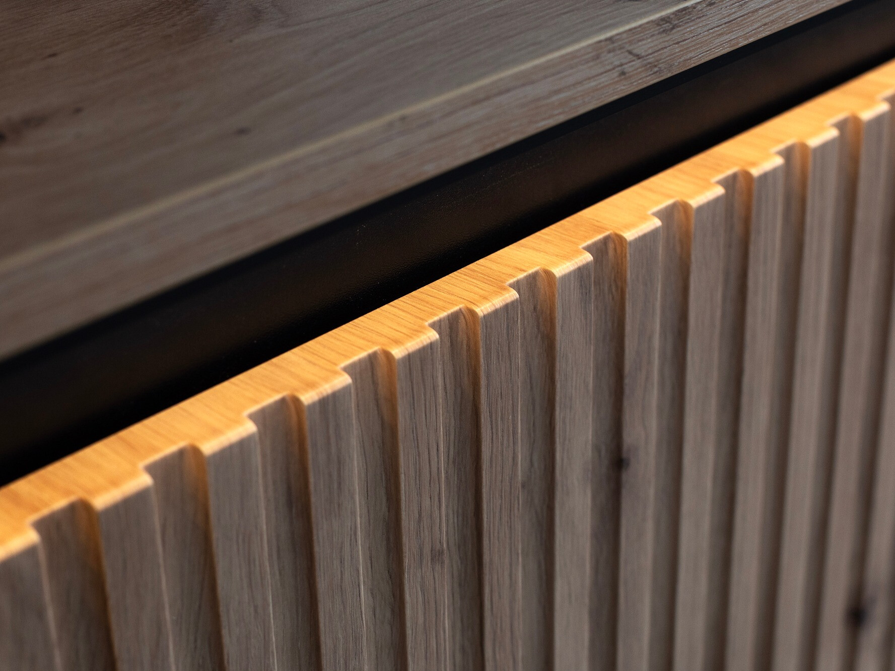 Sideboard Fernolu 101 (Artisan oak + Black)