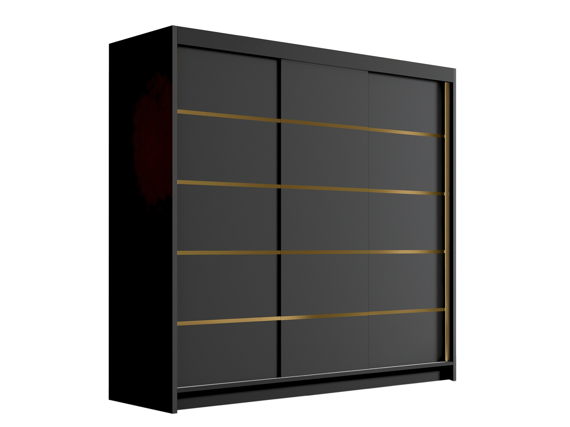 Wardrobe Closico Plenor VI (Black)