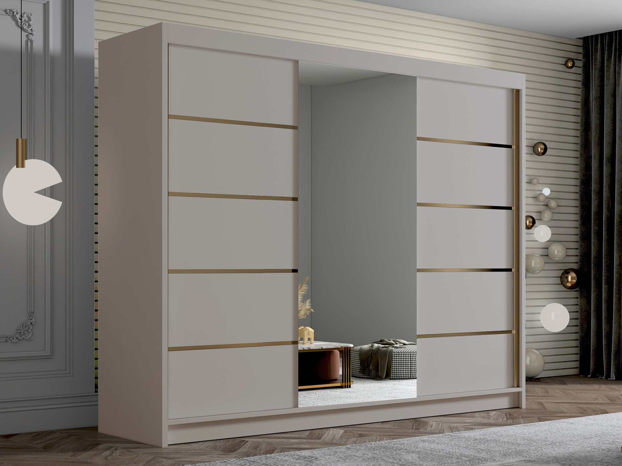 Wardrobe Closico Veltron II (Cashmere)