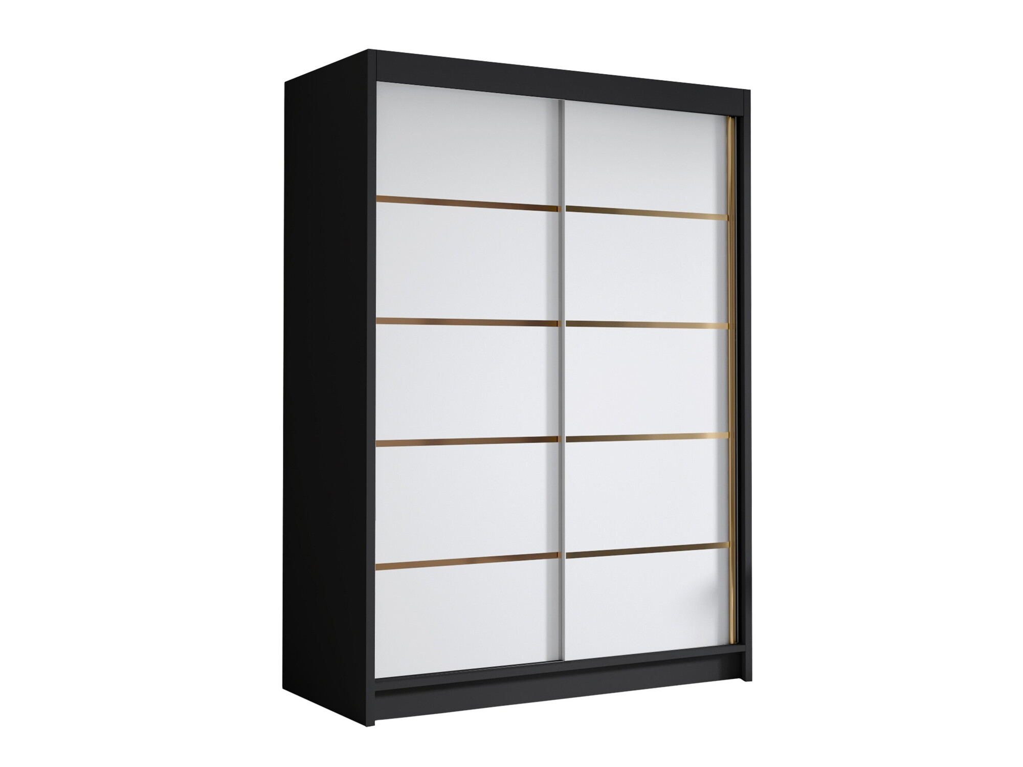 Wardrobe Closico Fornix III (Black + White)