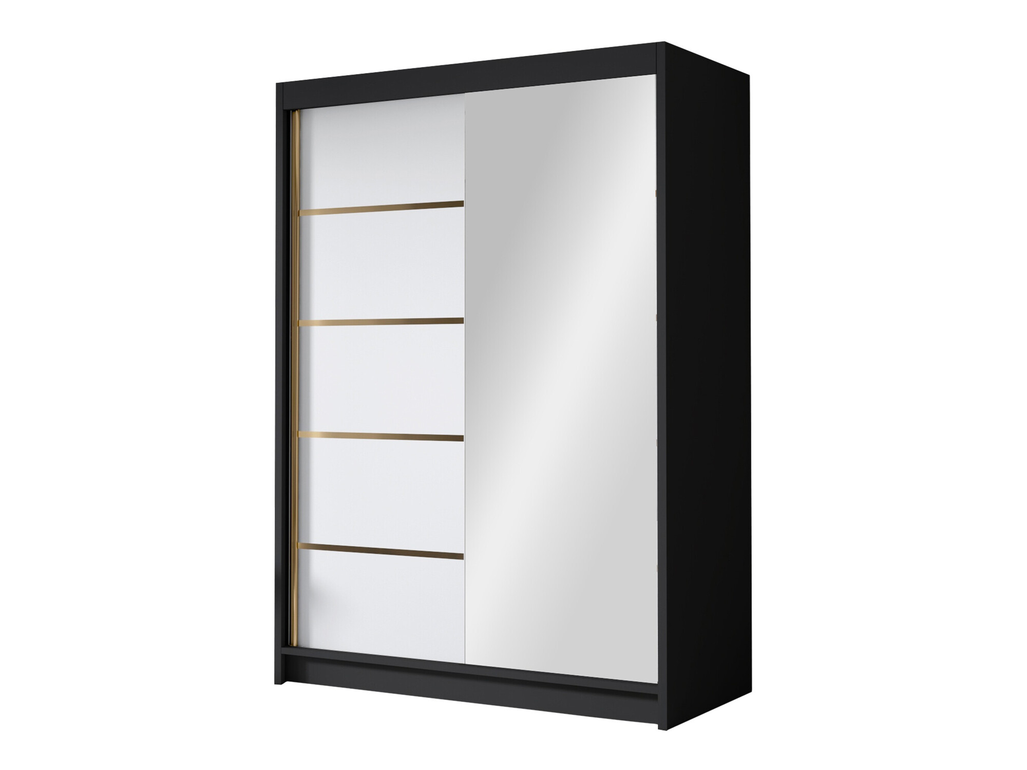 Wardrobe Closico Fornix III (Black + White)