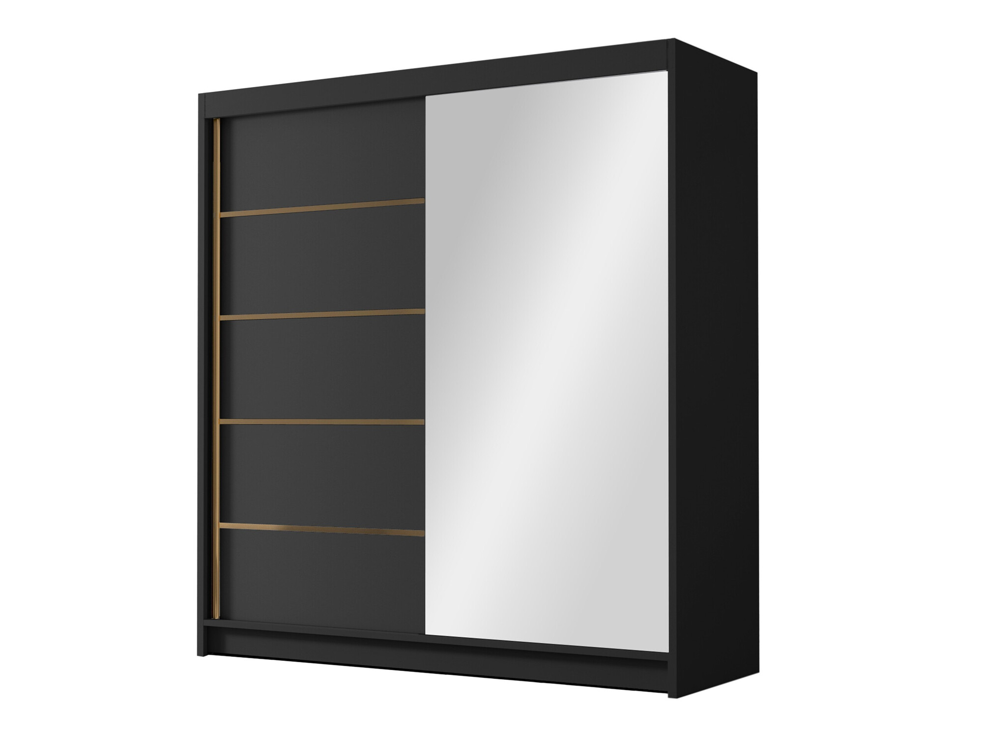 Wardrobe Closico Vallor III (Black)