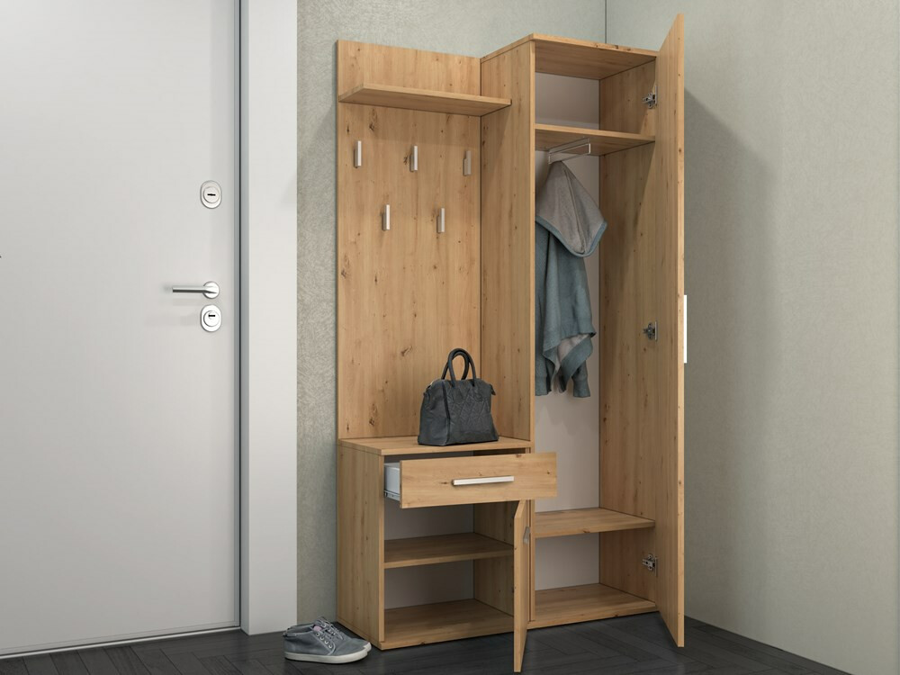 Hallway set Mandeville 126 (Artisan oak)