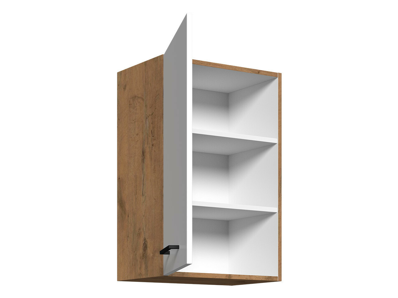 Modular wall cabinet Wood Grey 101