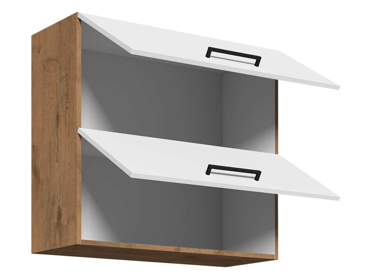 Modular wall cabinet Wood Grey 109