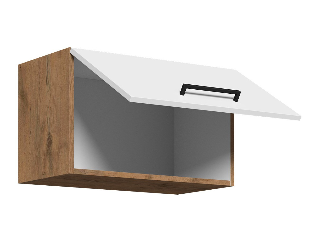 Modular wall cabinet Wood Grey 111