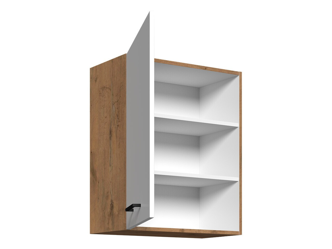 Modular wall cabinet Wood Grey 112