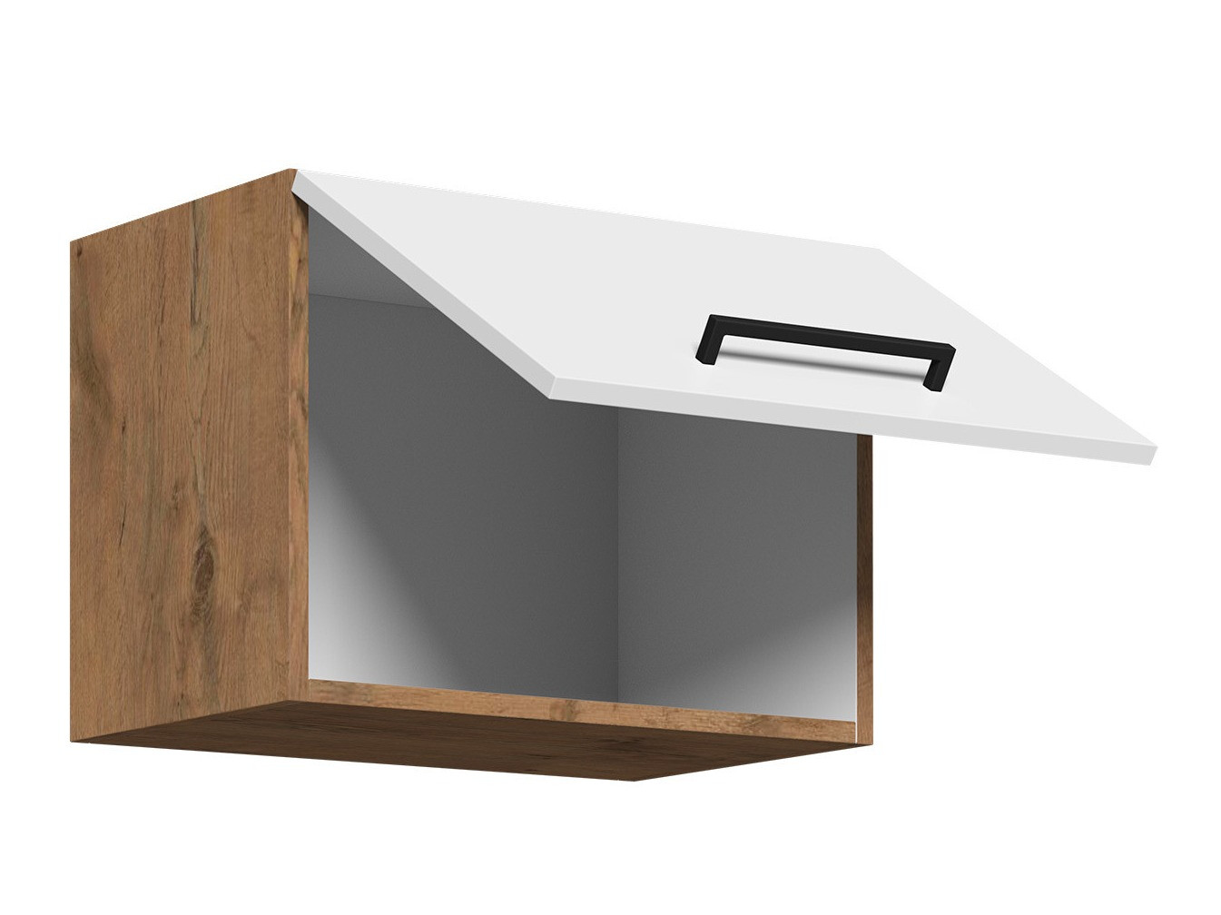 Modular wall cabinet Wood Grey 117