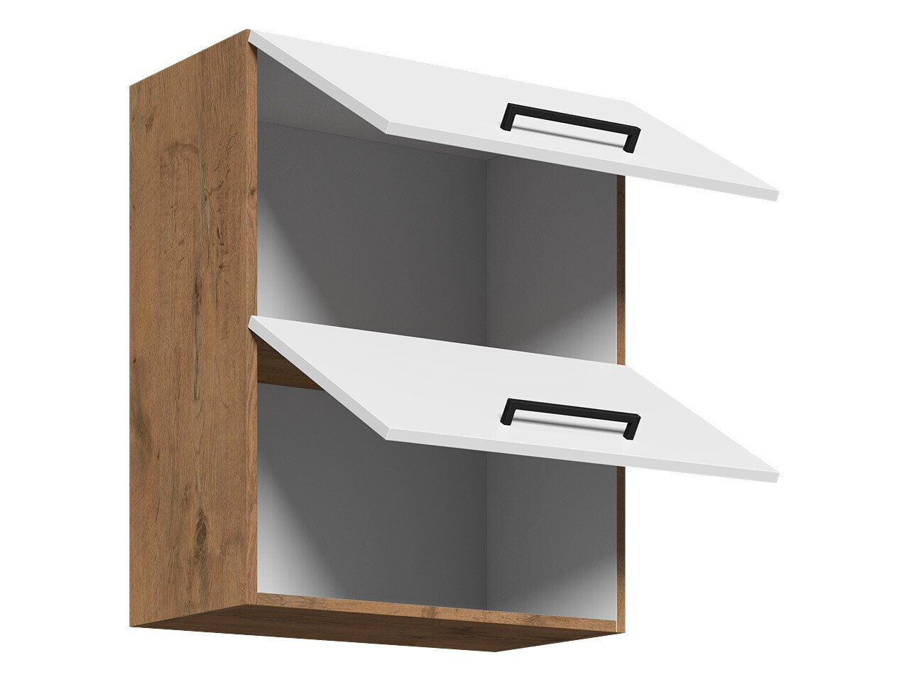 Modular wall cabinet Wood Grey 130