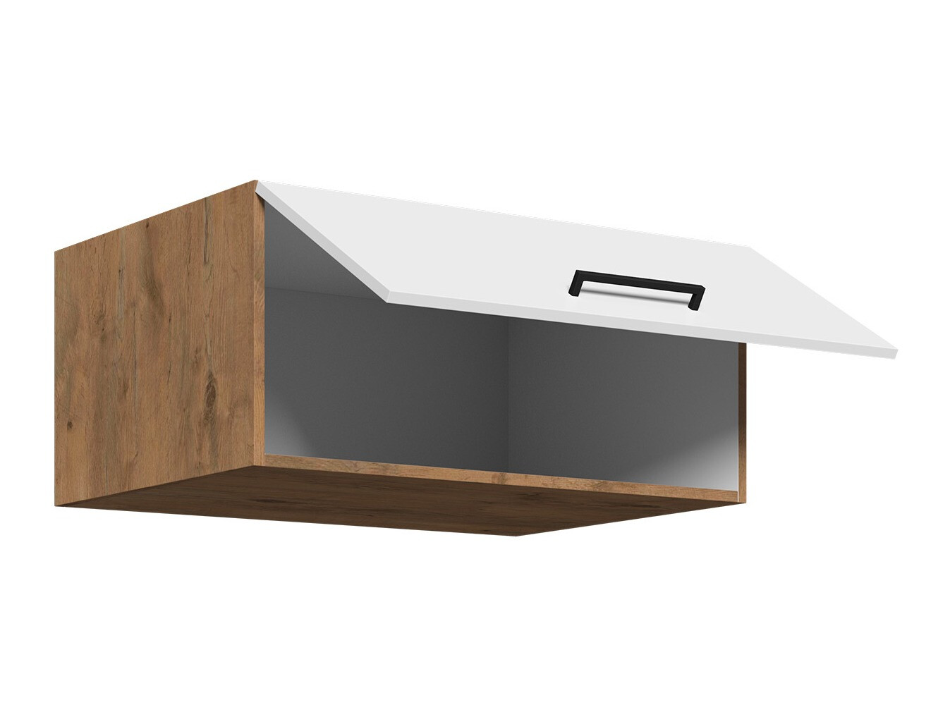Modular wall cabinet Wood Grey 133