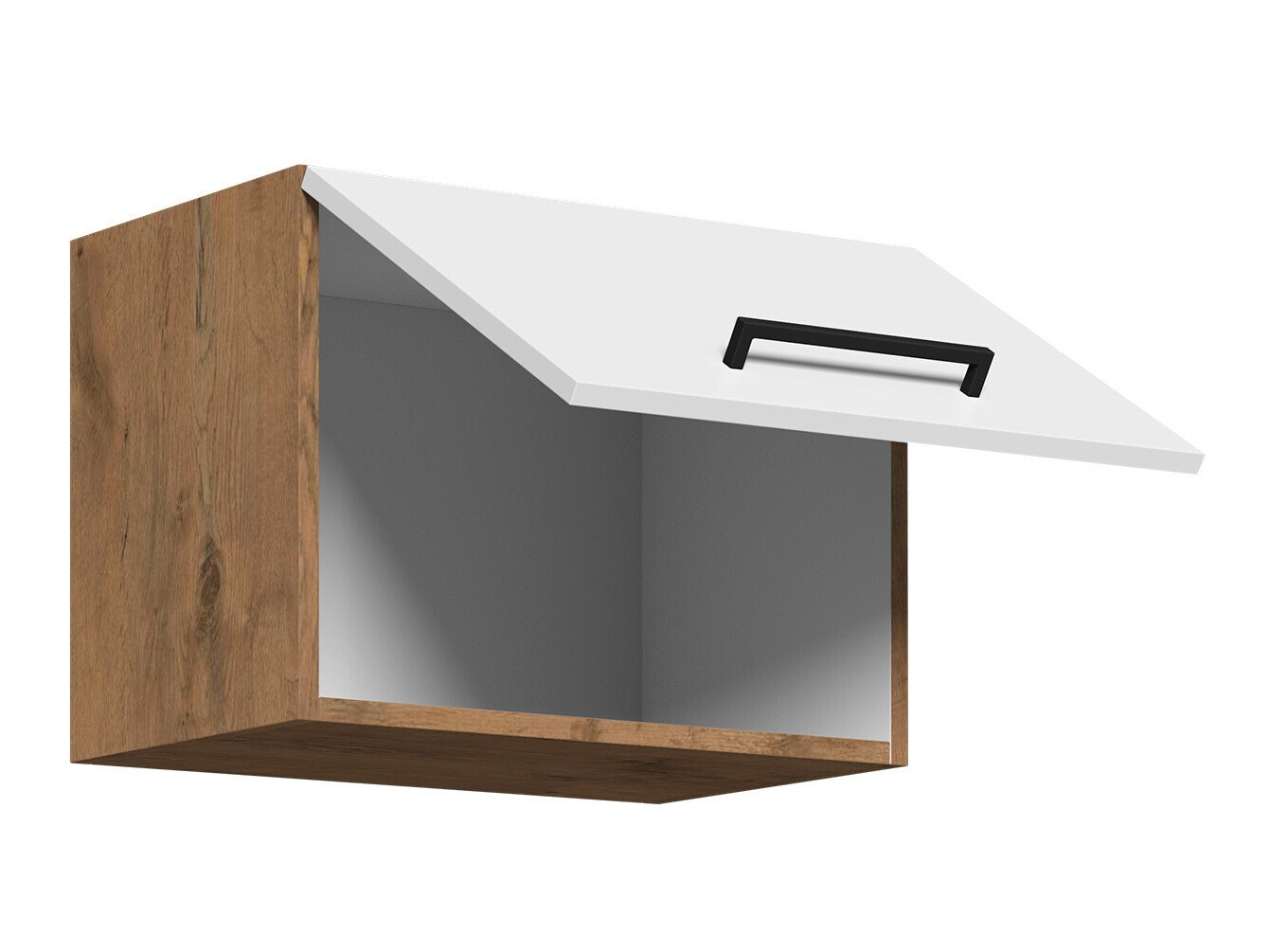 Modular wall cabinet Wood White 117