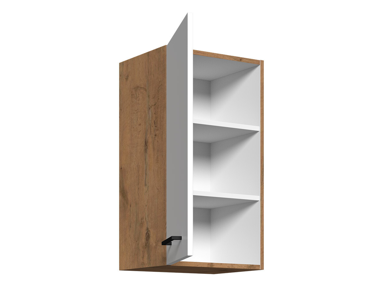Modular wall cabinet Wood White 118