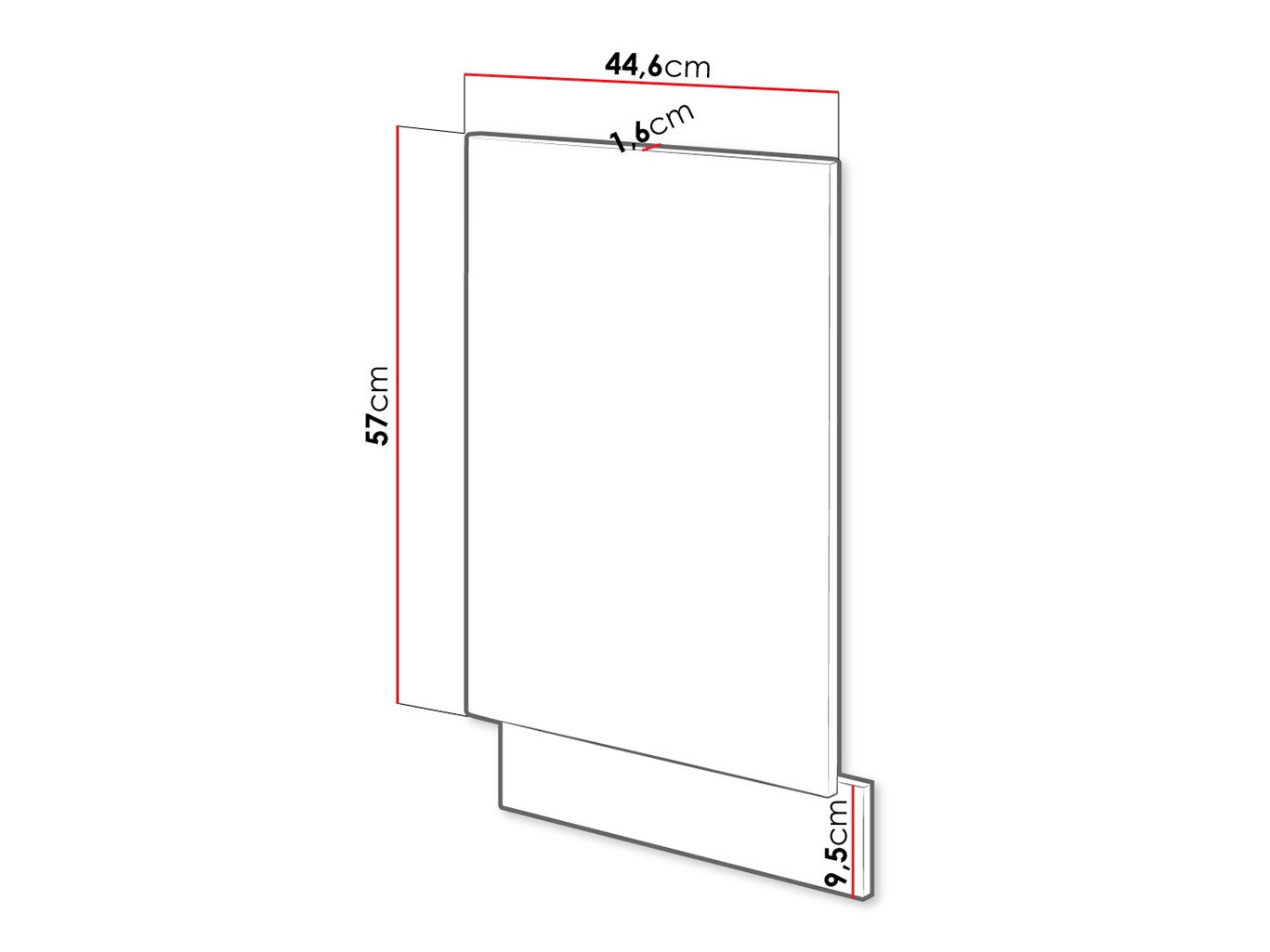 Dishwasher door Wood Grey 106
