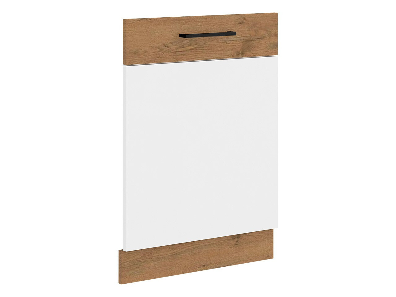 Dishwasher door Wood White 107