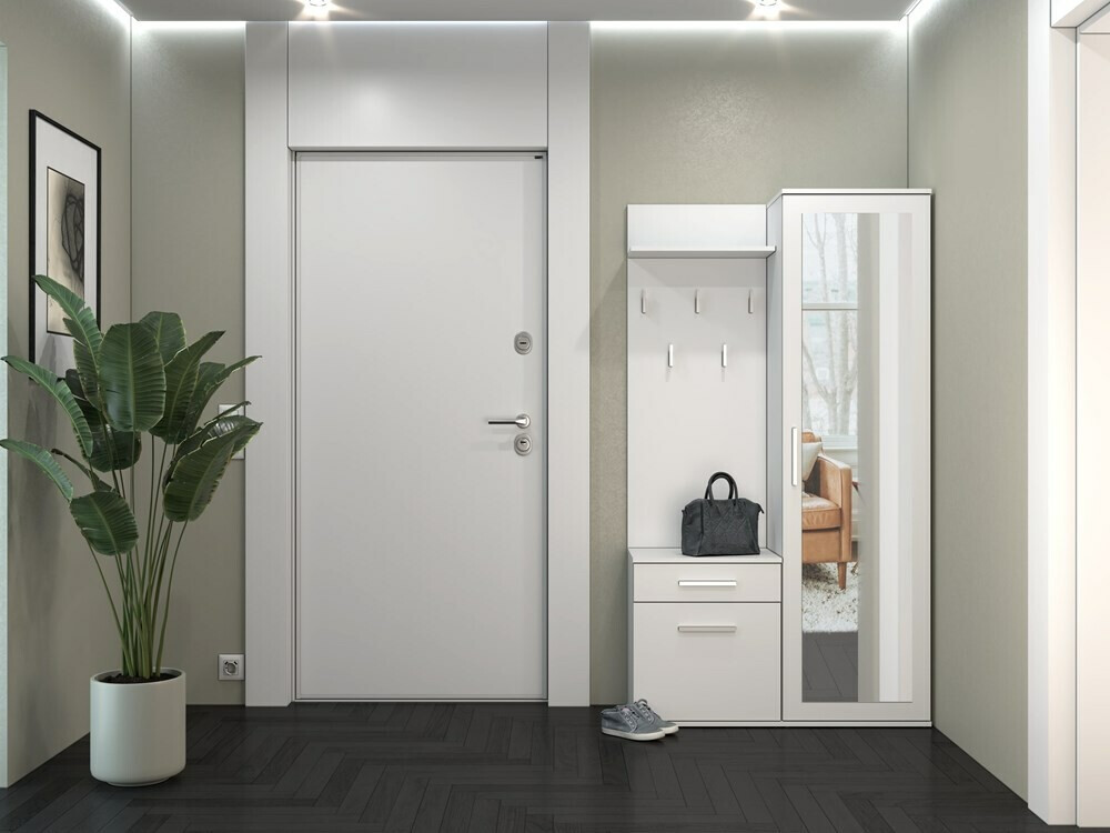 Hallway set Mandeville 126 (Matte white)