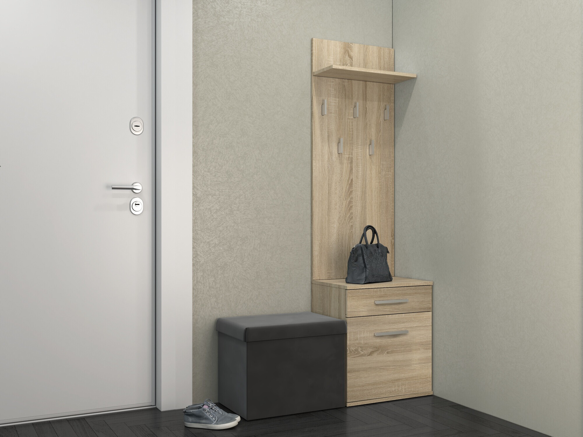Hallway set Mandeville 129 (Sonoma oak)