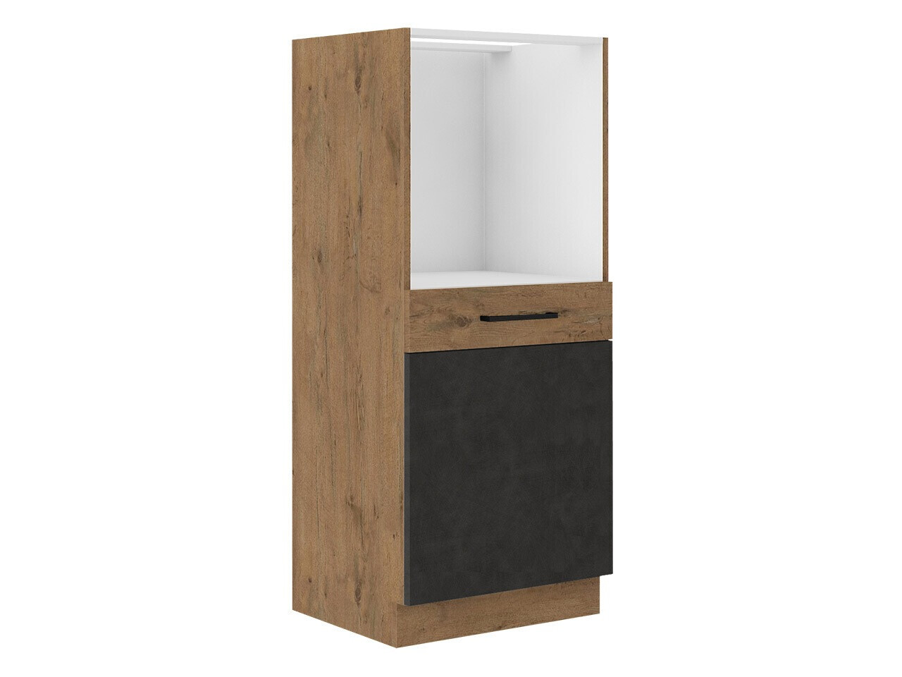 Modular cabinet for built-in appliances Wood Grey 122