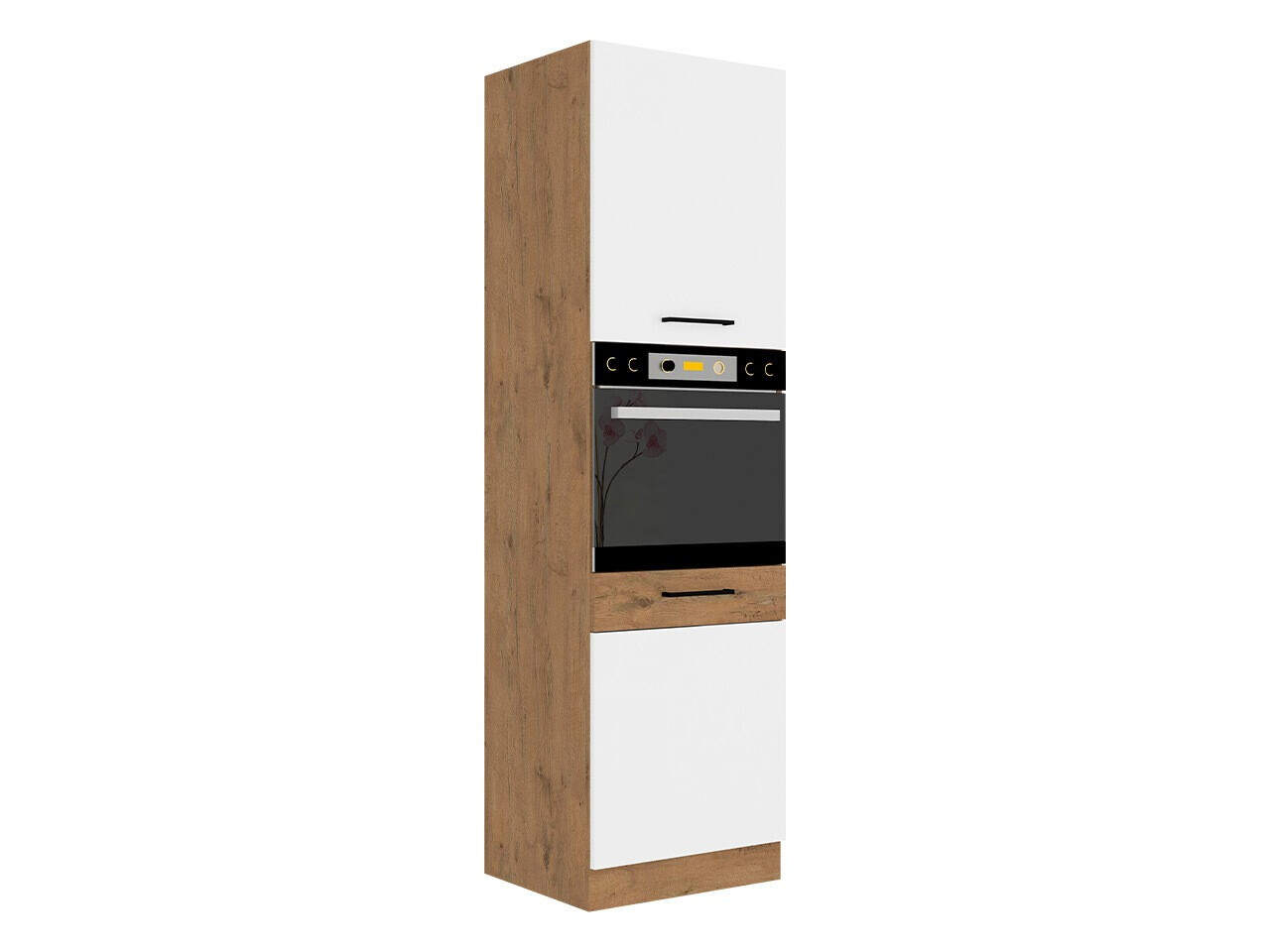 Modular cabinet for built-in appliances Wood White 113