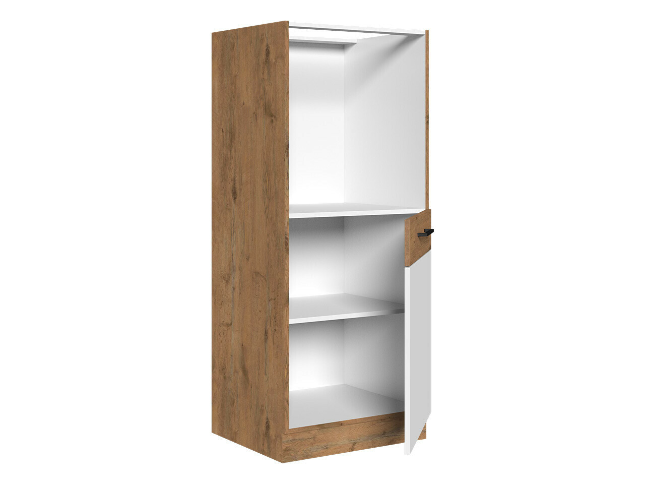 Modular cabinet for built-in appliances Wood White 122