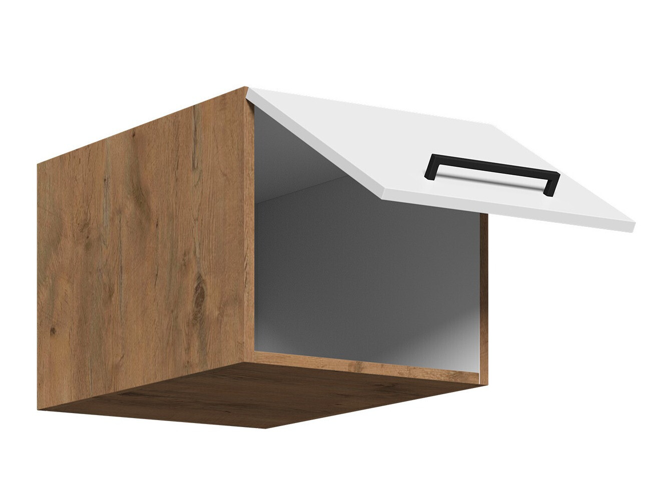 Modular wall cabinet Wood Grey 128