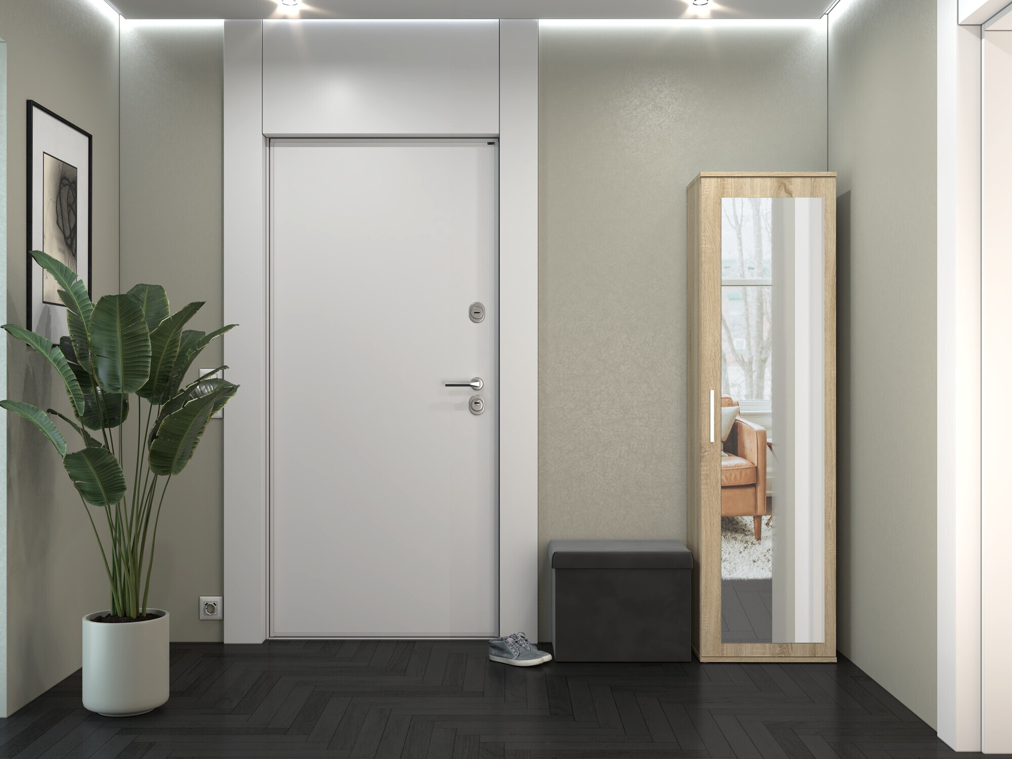 Wardrobe Mandeville 127 (Sonoma oak)