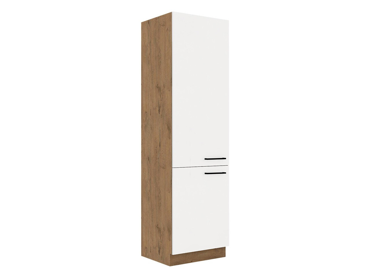 Modular cabinet with doors Wood White 135