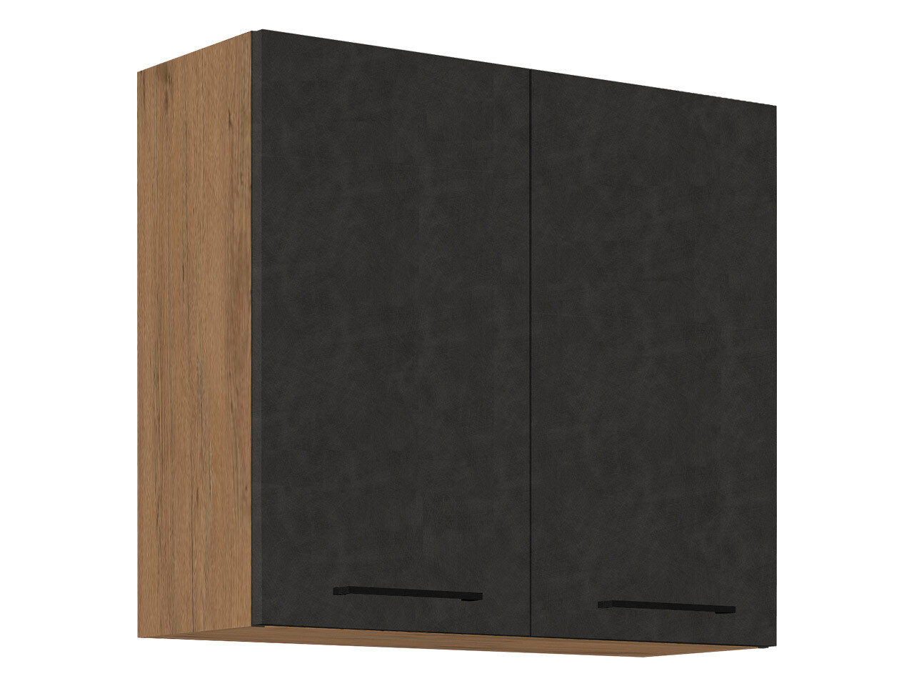 Modular wall cabinet Wood Grey 121