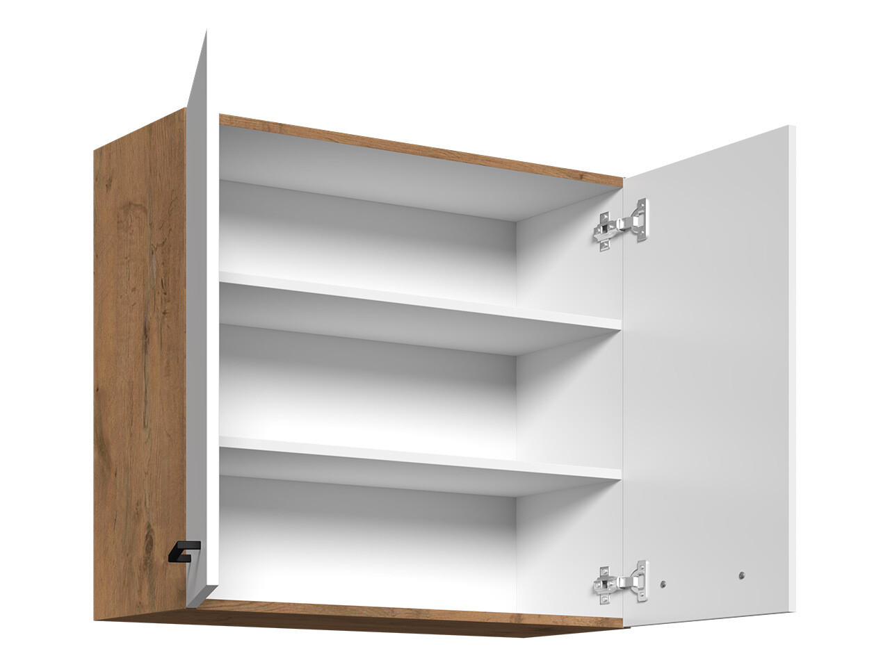 Modular wall cabinet Wood Grey 121