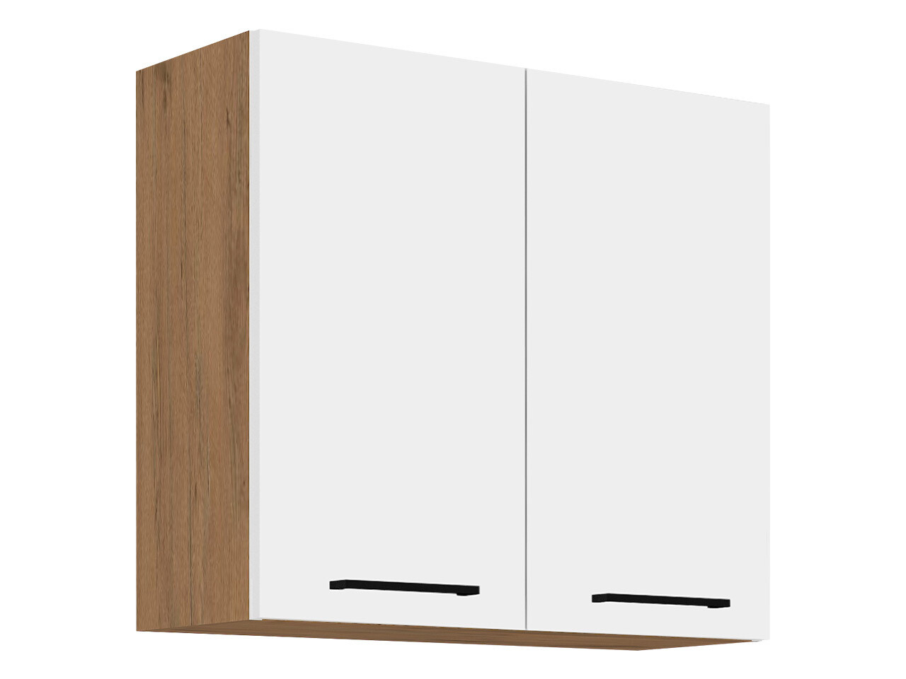 Modular wall cabinet Wood White 121