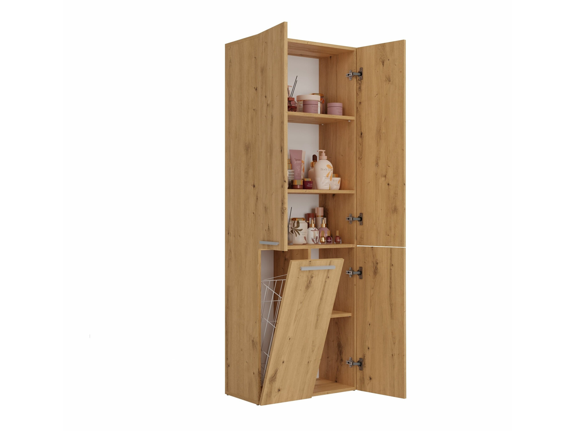 Standing bathroom cabinet Nolmaru 100 (Artisan oak)