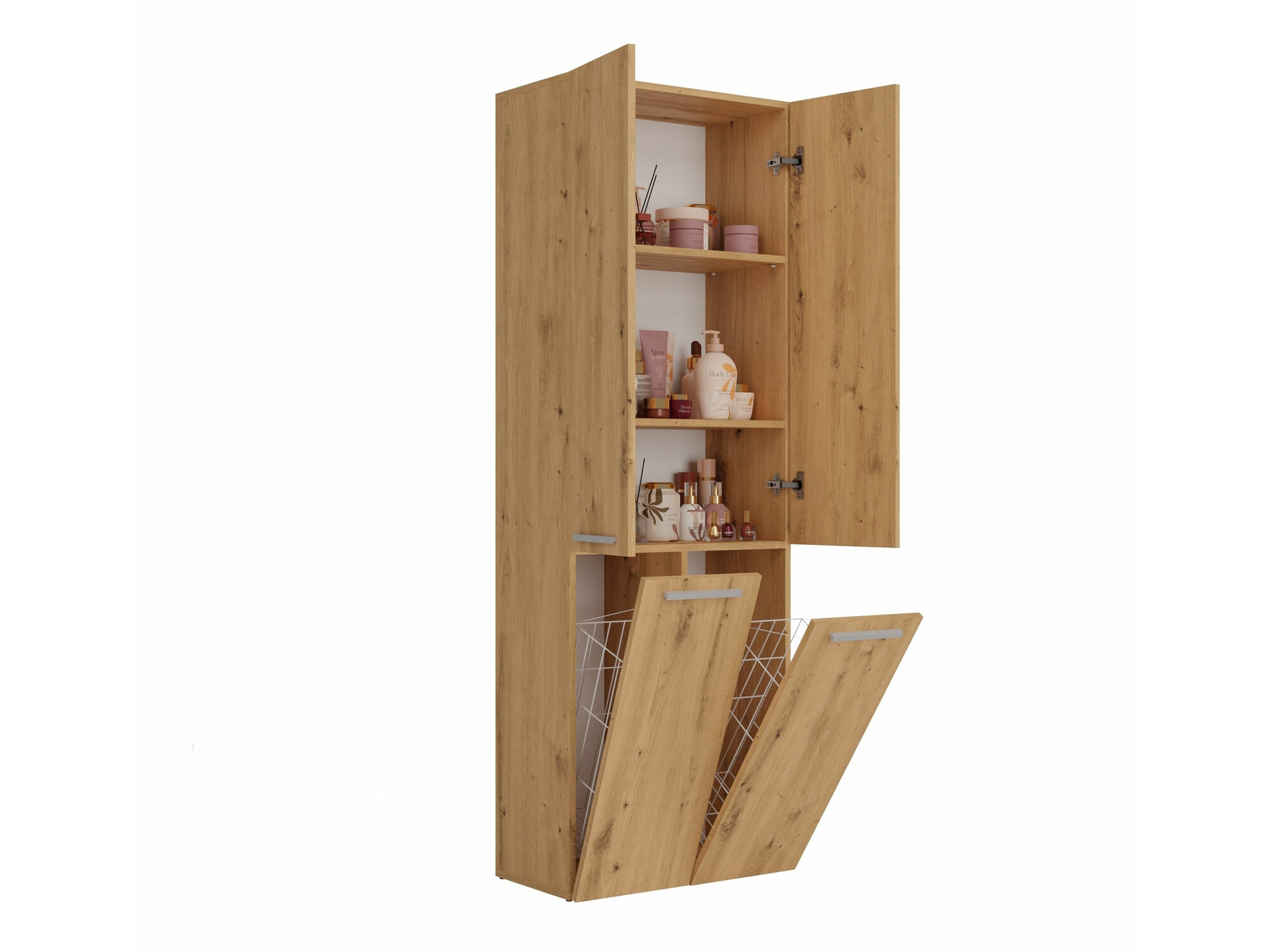 Standing bathroom cabinet Nolmaru 102 (Artisan oak)