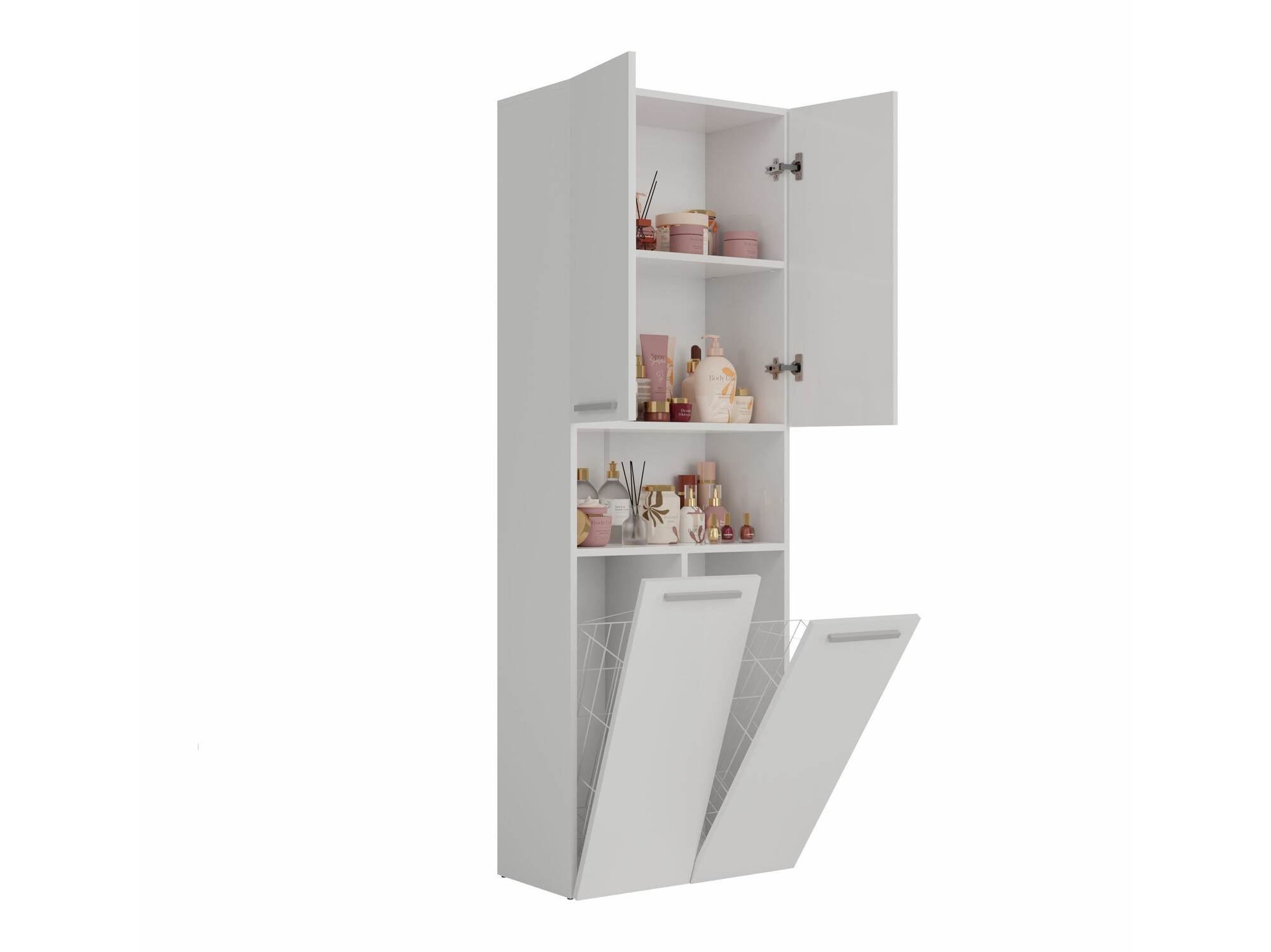 Standing bathroom cabinet Nolmaru 103 (White)