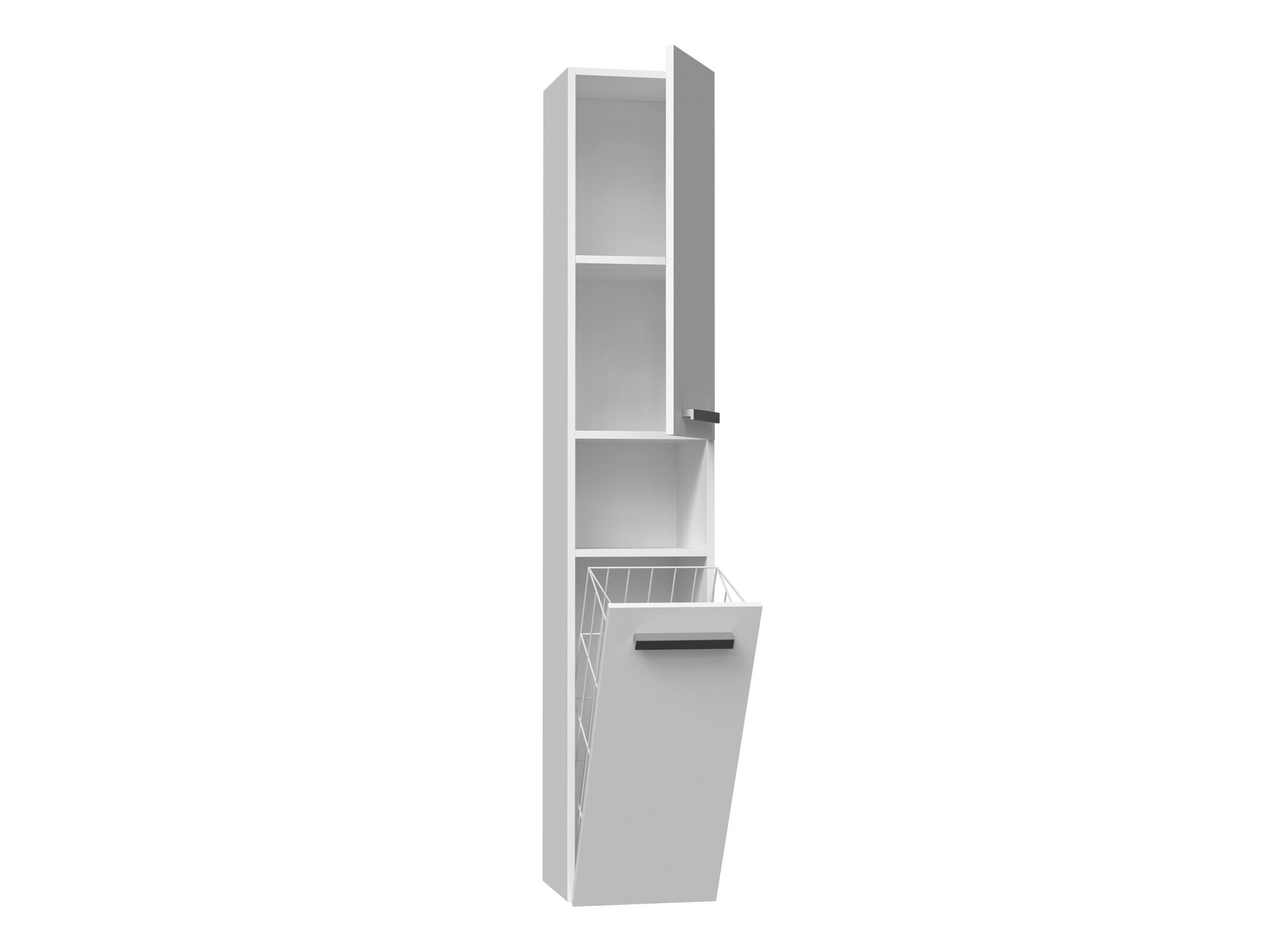 Standing bathroom cabinet Nolmaru 106 (White)