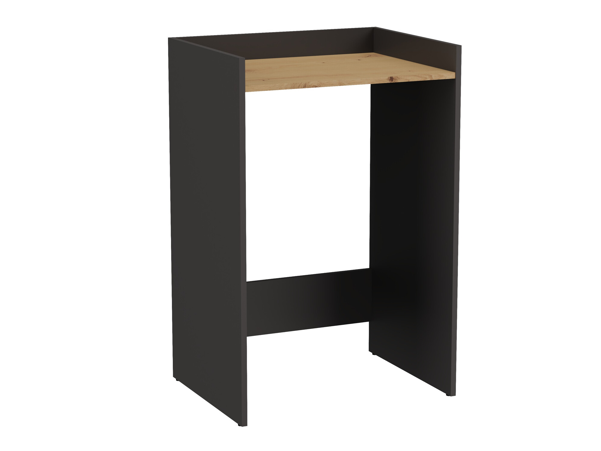 Bathroom shelf Balelbo 102 (Anthracite + Artisan oak)