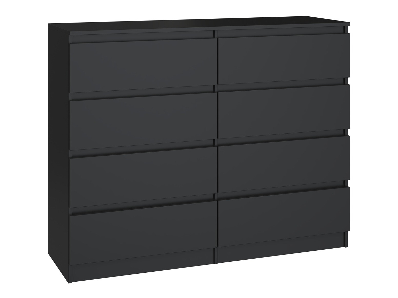Chest of drawers Elbvelu 101 (Black)
